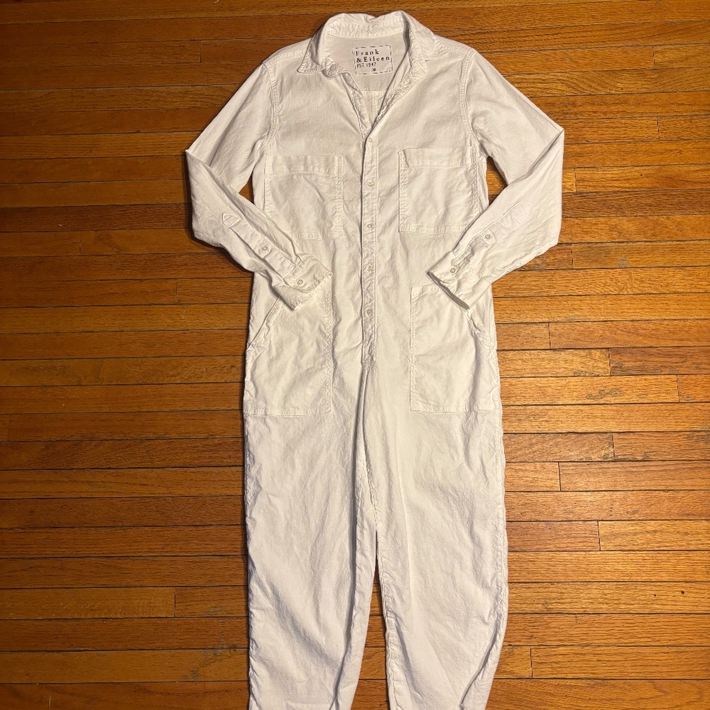 Frank & Eileen Wmns M jumpsuit White Northern Ireland